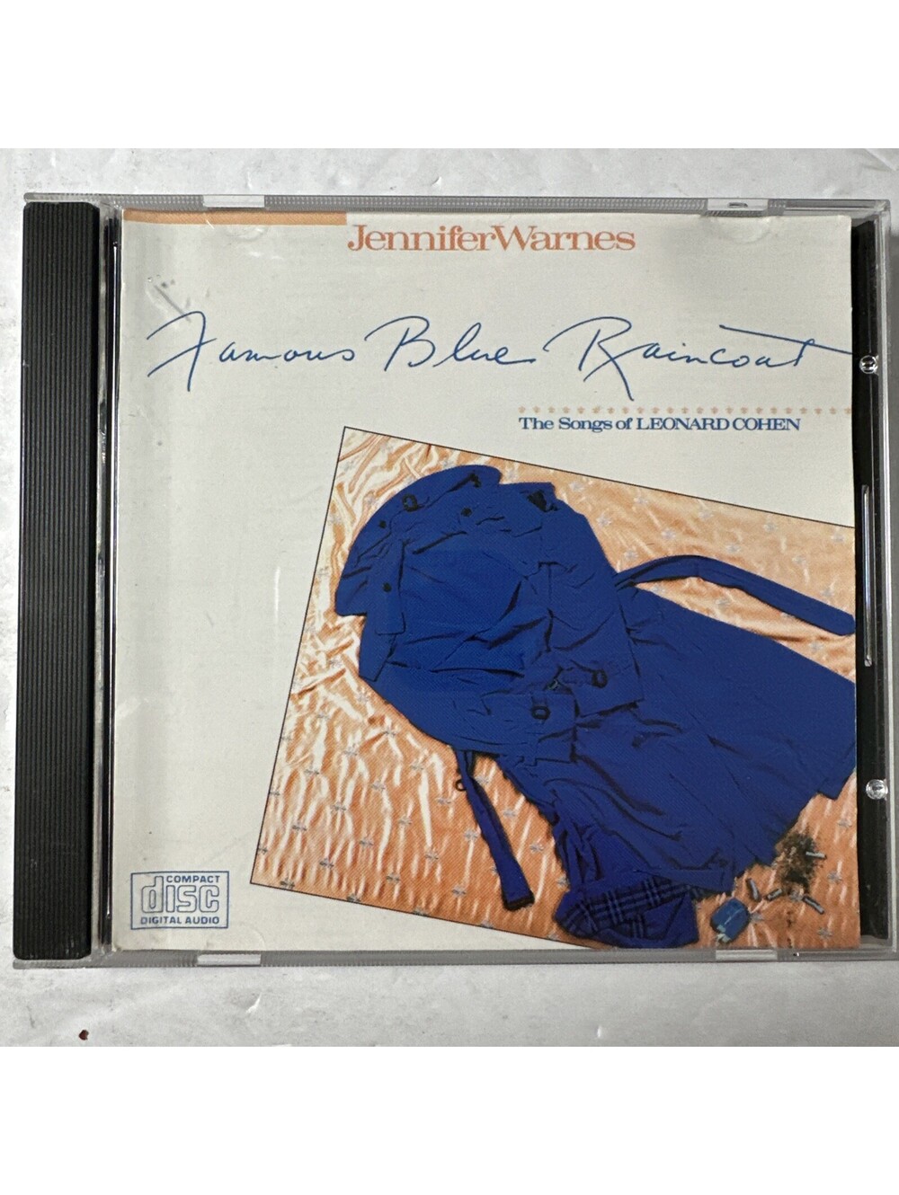 Jennifer Warnes Famous Blue Raincoat CD 1986 Cypress Records Leonard Cohen Guest